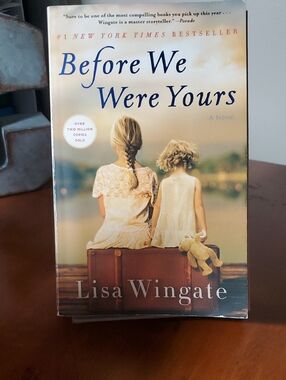 Before We Were Yours by Lisa Wingate - Paperback Novel (Beige & Blue Cover) (11)